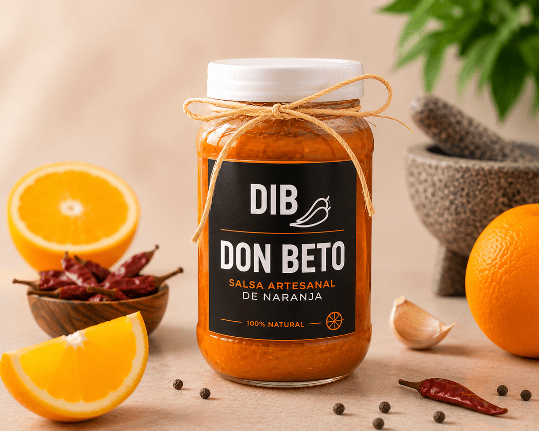 Salsa de naranja de la casa